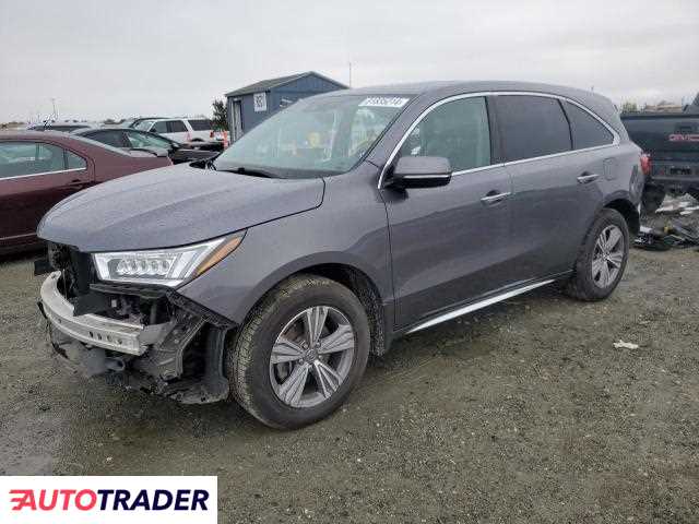 Acura MDX 3.0 benzyna 2020r. (ANTELOPE)