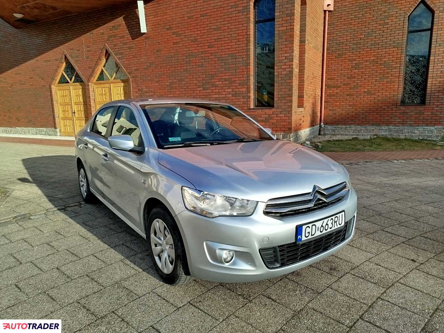 Citroen C-Elysee 1.6 benzyna 85 KM 2015r. (gdański)