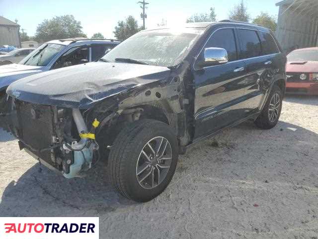 Jeep Grand Cherokee 3.0 benzyna 2020r. (MIDWAY)