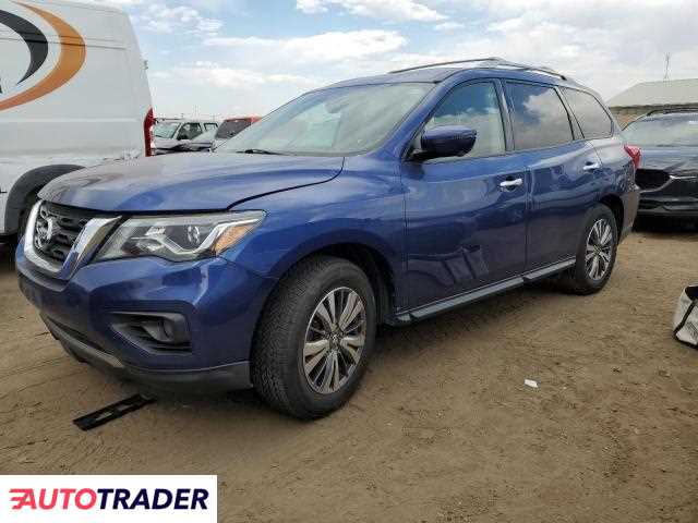 Nissan Pathfinder 3.0 benzyna 2019r. (BRIGHTON)