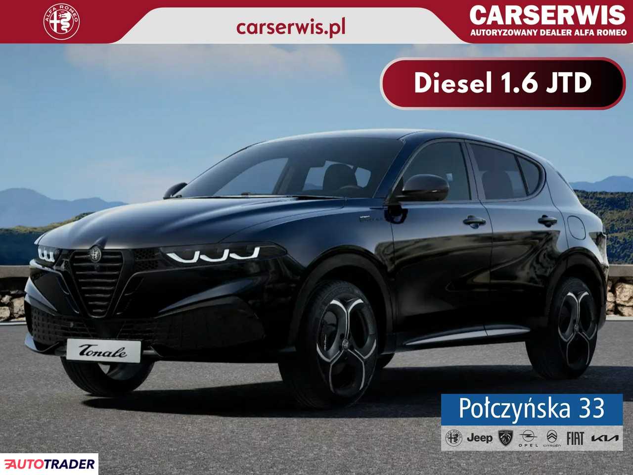 Alfa Romeo Pozostałe 2026 1.6 130 KM