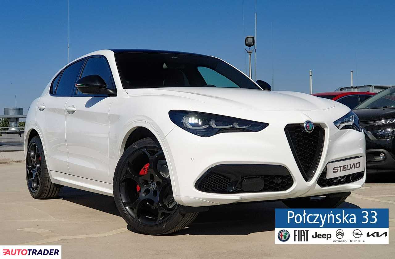 Alfa Romeo Stelvio 2.0 benzyna 280 KM 2024r. (Warszawa)