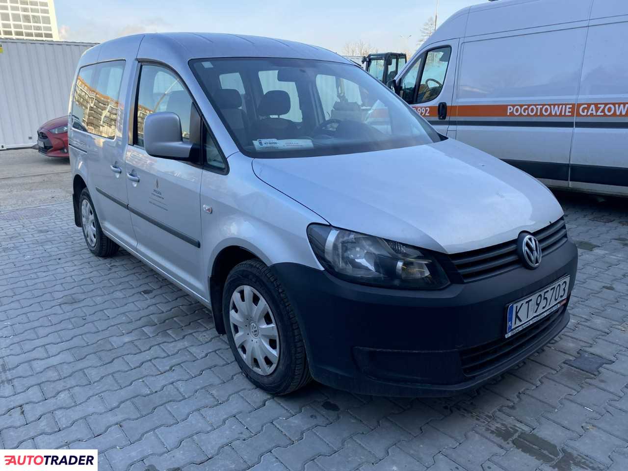 Volkswagen Caddy 2.0 benzyna + CNG 109 KM 2012r. (Komorniki)