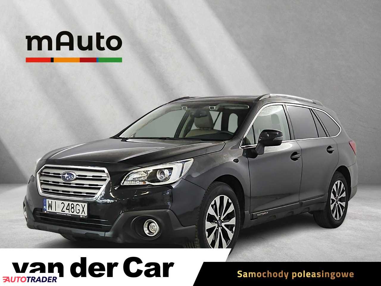 Subaru Outback 2016 2.5 175 KM Subaru Outback 2016 2.5 175 KM
