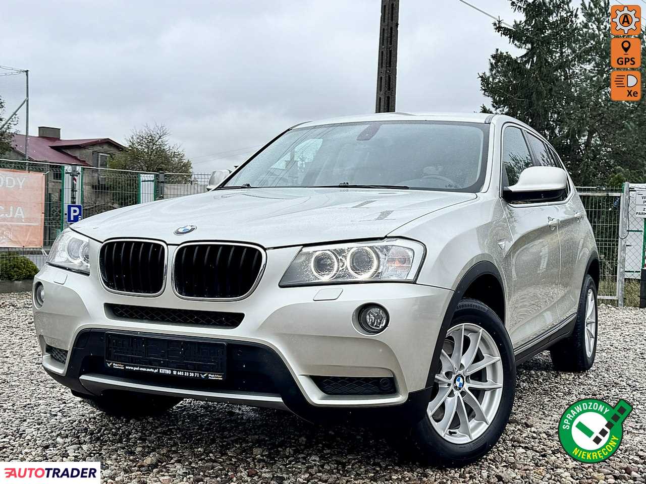 BMW X3 2011 2.0 184 KM