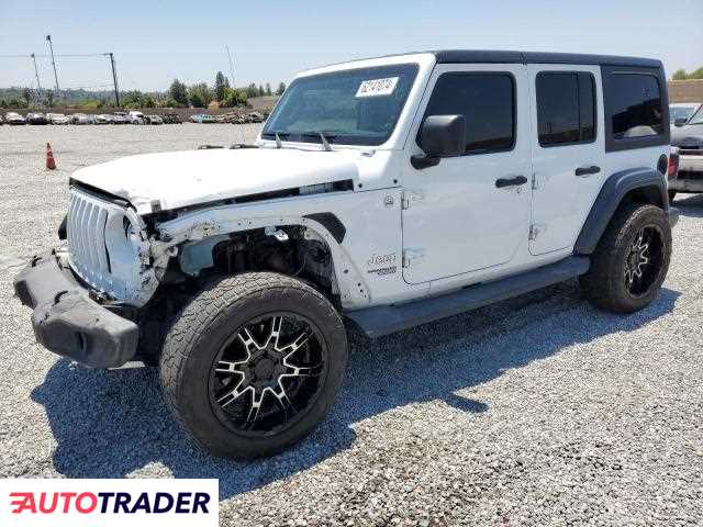 Jeep Wrangler 3.0 benzyna 2018r. (MENTONE)