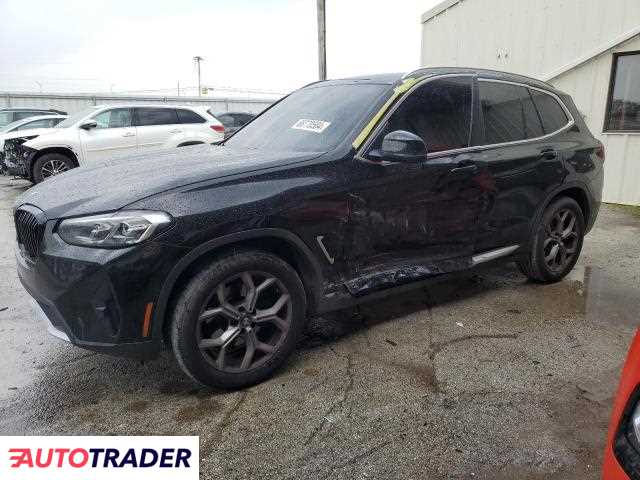 BMW X3 2.0 benzyna 2022r. (DYER)