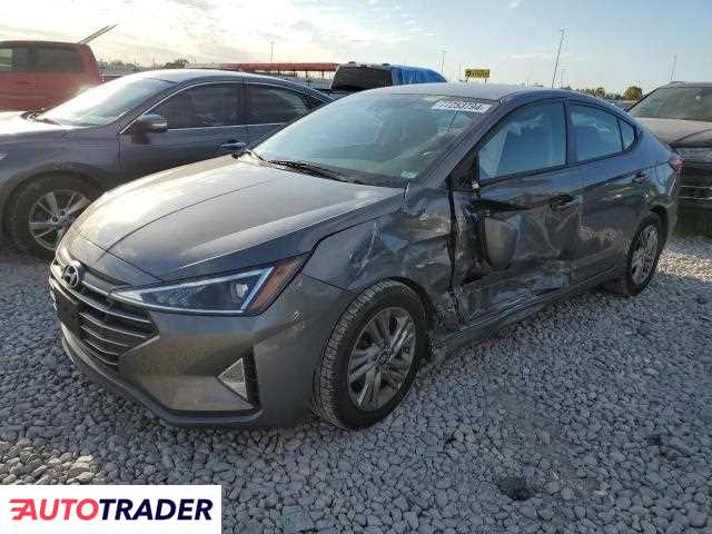 Hyundai Elantra 2.0 benzyna 2020r. (CAHOKIA HEIGHTS)