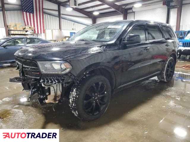 Dodge Durango 3.0 benzyna 2019r. (WEST MIFFLIN)