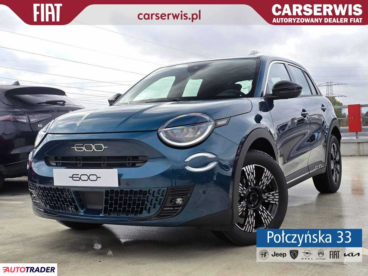 Fiat 600 2025 1.2 110 KM Fiat 600 2025 1.2 110 KM