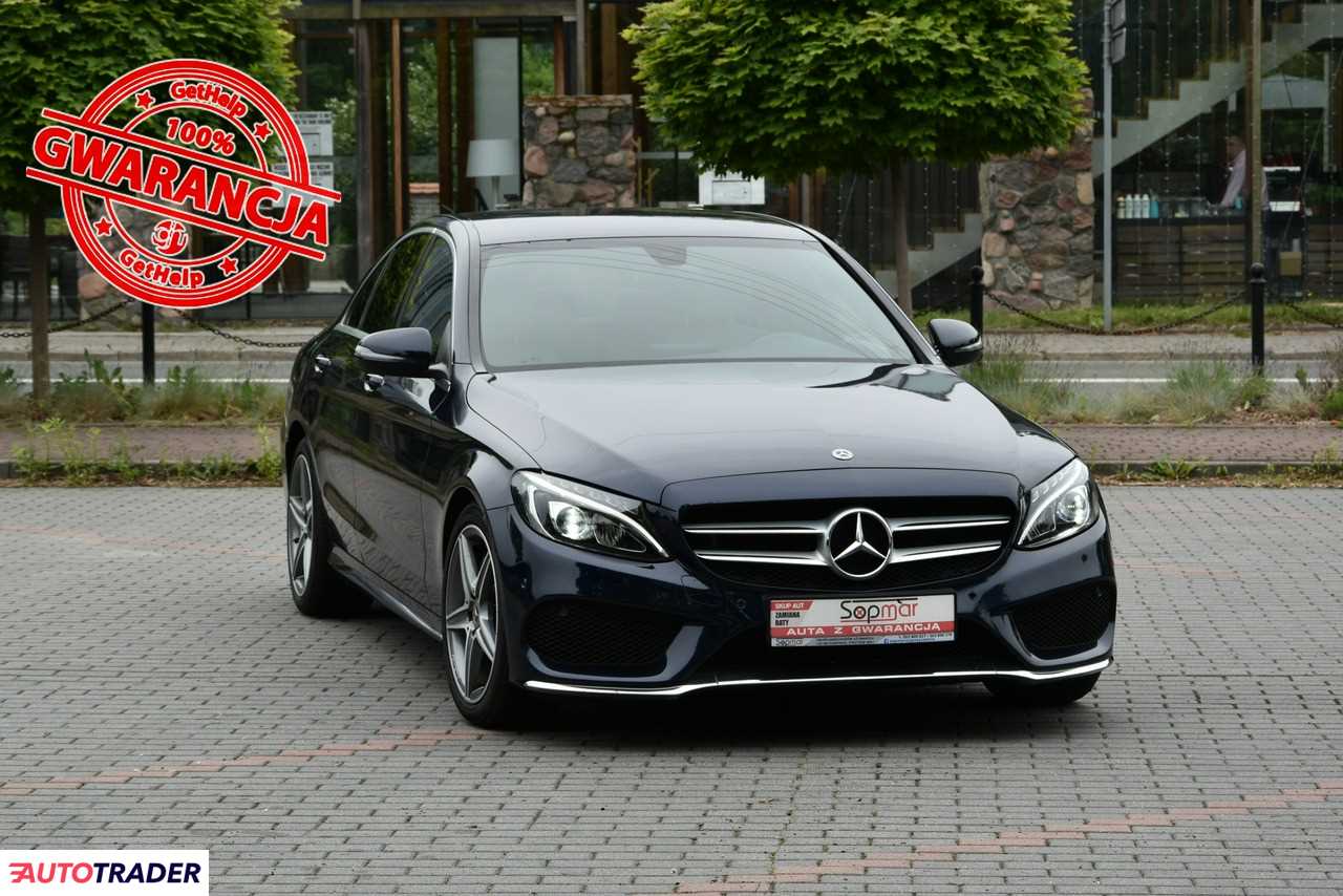 Mercedes C-klasa 2017 2.1 150 KM