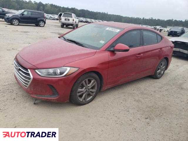 Hyundai Elantra 2.0 benzyna 2018r. (GASTON)