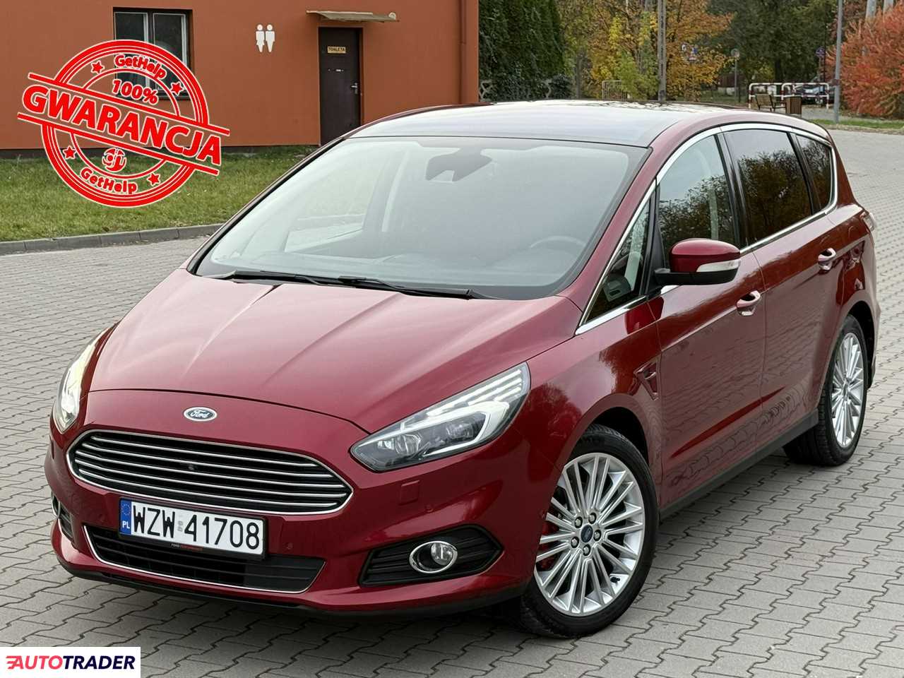 Ford S-Max 2.0 diesel 180 KM 2017r. (Zwoleń)