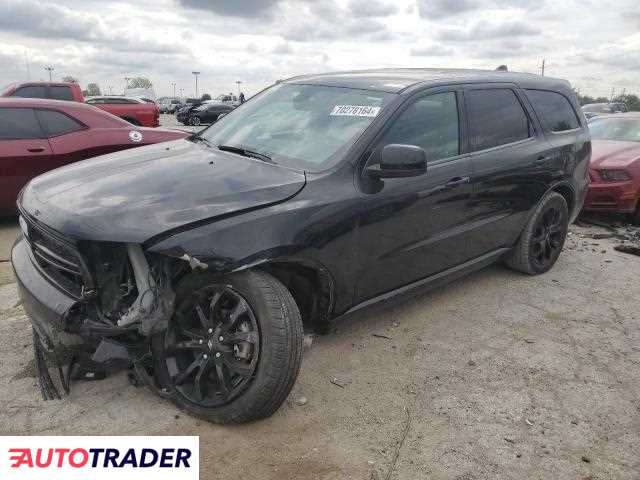 Dodge Durango 3.0 benzyna 2020r. (INDIANAPOLIS)