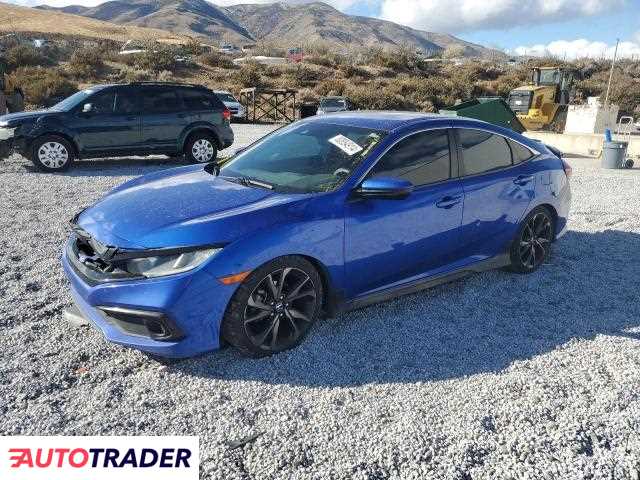 Honda Civic 2.0 benzyna 2019r. (RENO)