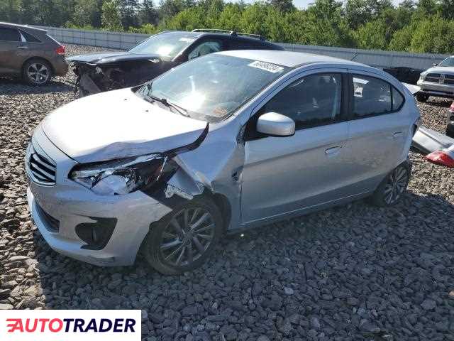 Mitsubishi Mirage 1.0 benzyna 2019r. (WINDHAM)