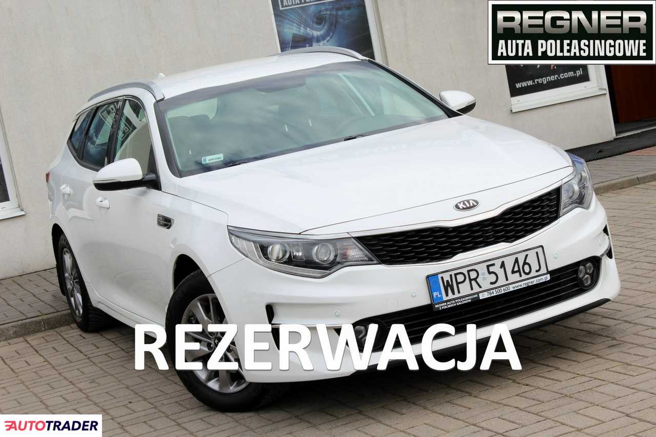 Kia Optima 1.7 diesel 141 KM 2017r. (Sokołów)