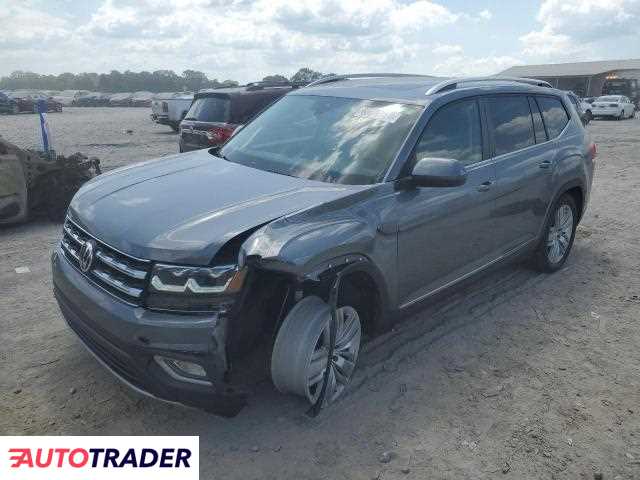 Volkswagen Atlas 3.0 benzyna 2019r. (MADISONVILLE)