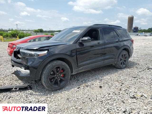 Ford Explorer 3.0 benzyna 2021r. (MONTGOMERY)