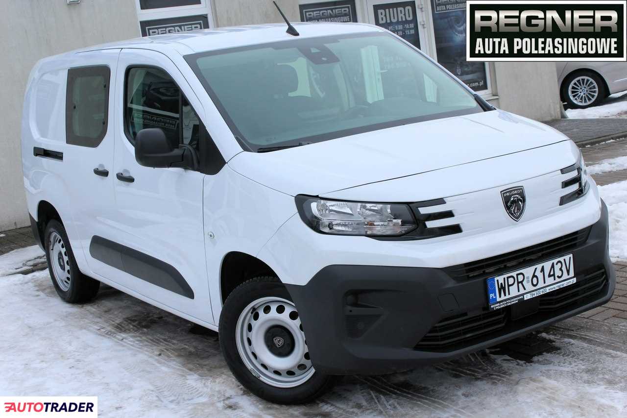 Peugeot Partner 2024 1.5 102 KM