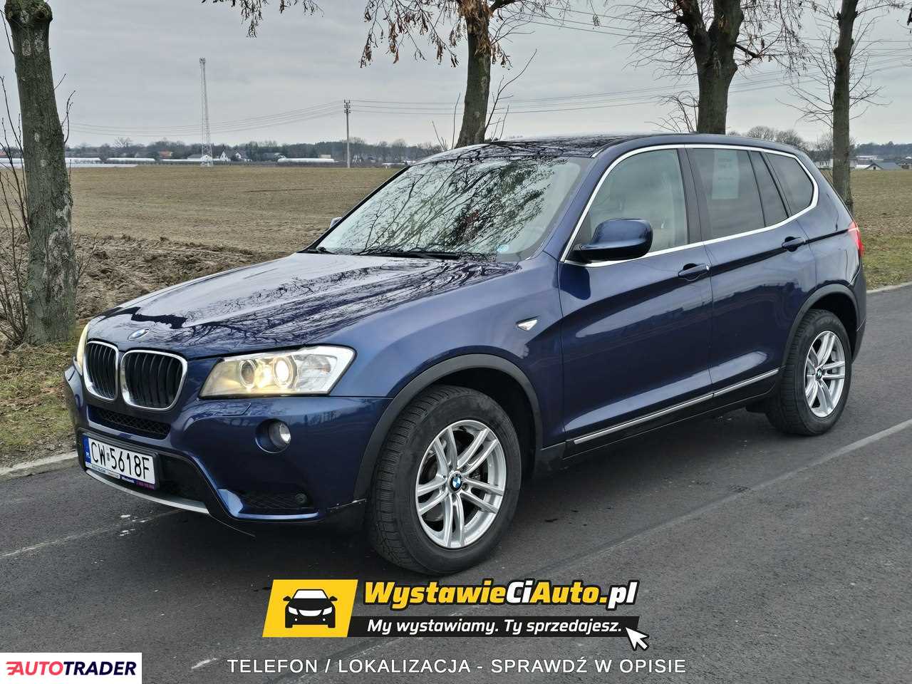 BMW X3 2011 2.0 184 KM