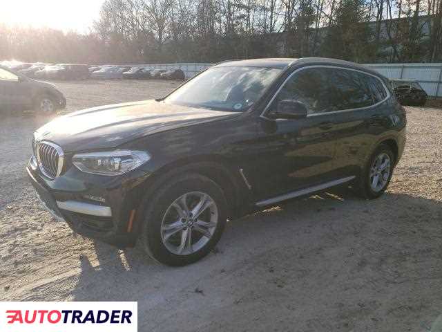 BMW X3 2.0 benzyna 2020r. (NORTH BILLERICA)