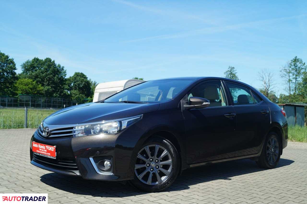 Toyota Corolla 2016 1.6 132 KM