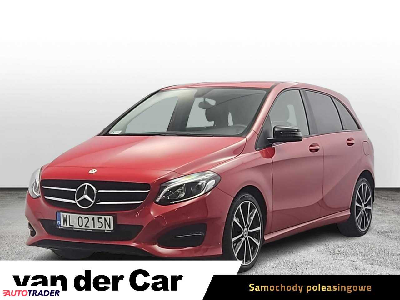 Mercedes B-klasa 2018 1.5 109 KM Mercedes B-klasa 2018 1.5 109 KM