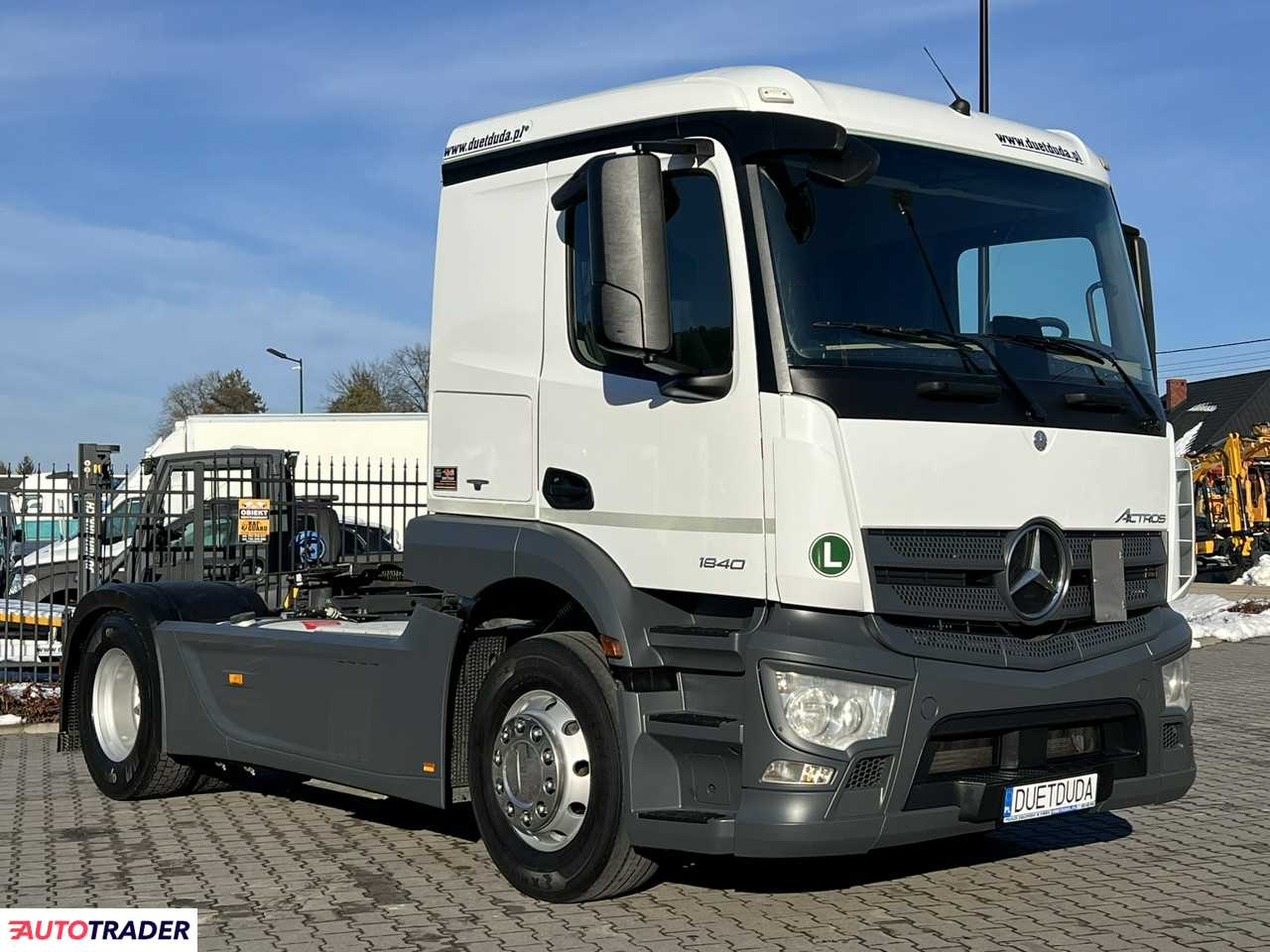 Mercedes ACTROS 1840 Euro 6 ADR