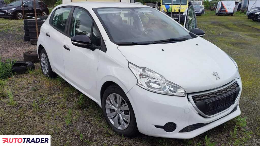 Peugeot 208 1.6 diesel 75 KM 2013r.