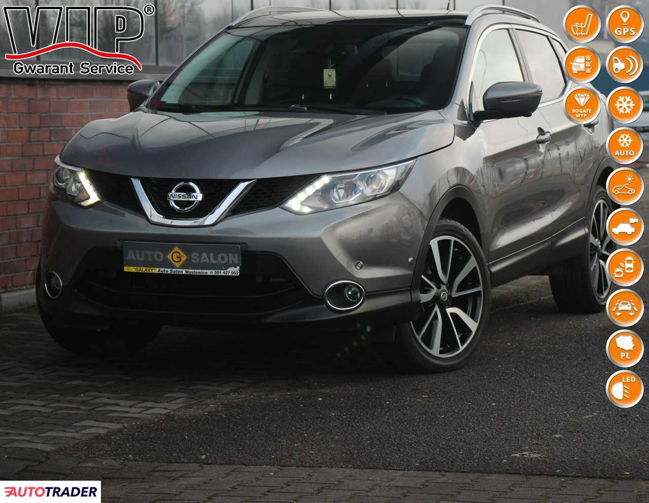 Nissan Qashqai 2016 1.6 130 KM