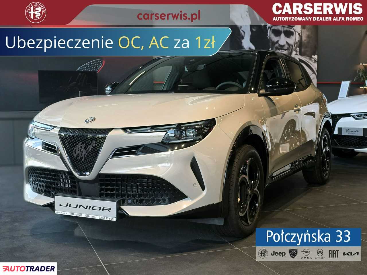 Alfa Romeo Junior 2024 1.2 145 KM Alfa Romeo Junior 2024 1.2 145 KM