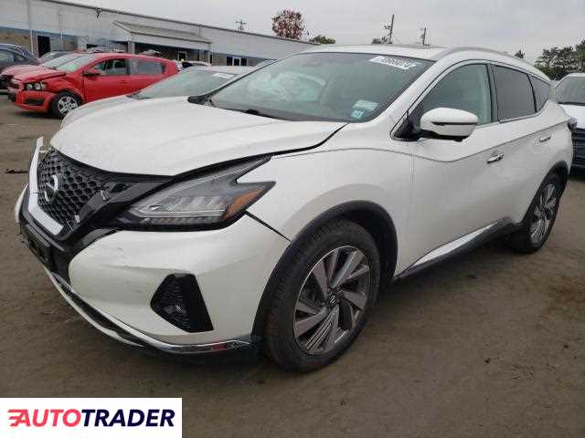 Nissan Murano 3.0 benzyna 2019r. (NEW BRITAIN)