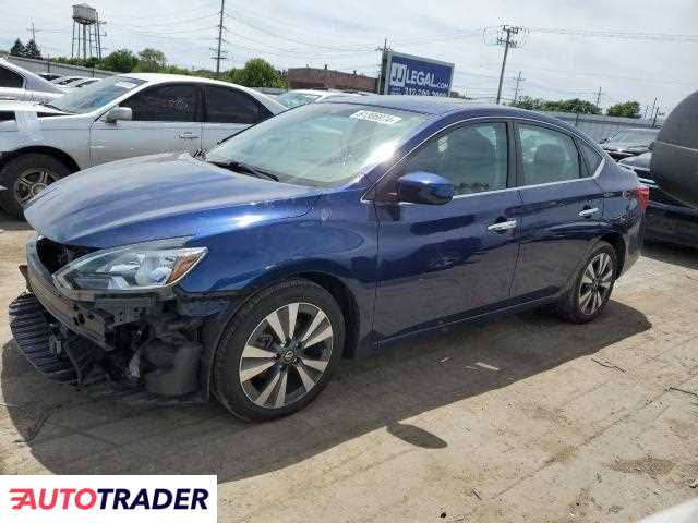 Nissan Sentra 1.0 benzyna 2019r. (CHICAGO HEIGHTS)