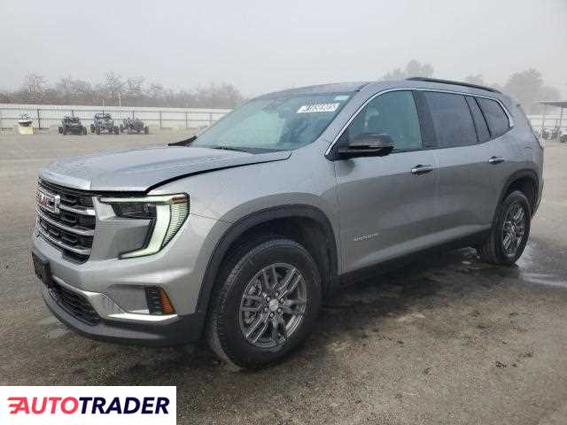 GMC Acadia 2.0 benzyna 2025r. (FRESNO)