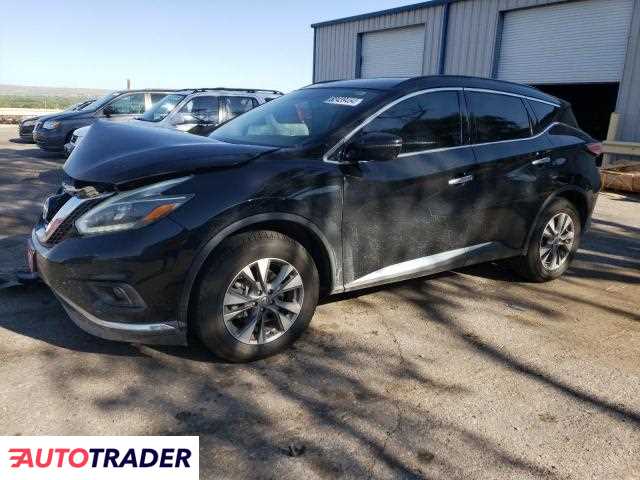 Nissan Murano 3.0 benzyna 2018r. (ALBUQUERQUE)