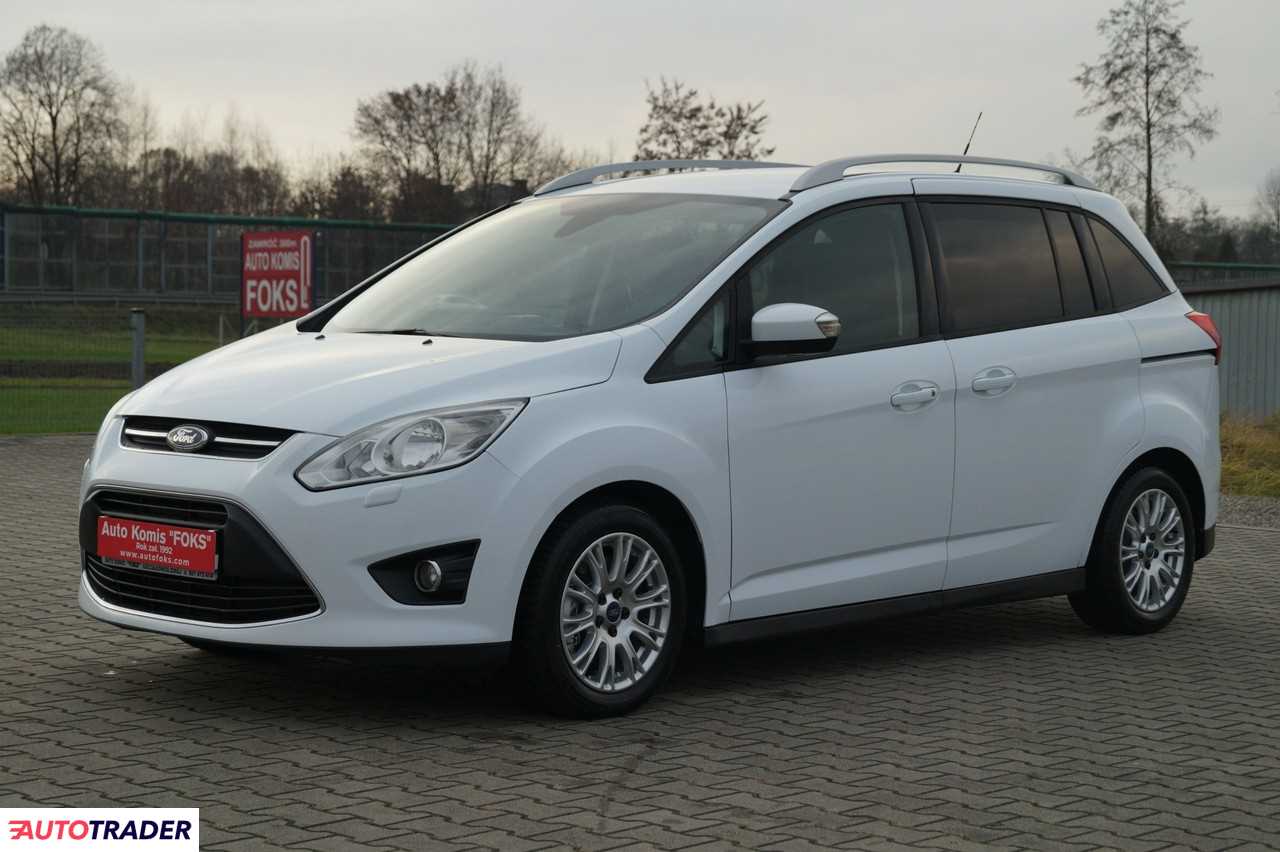 Ford C-MAX Grand 2.0 diesel 140 KM 2013r. (Goczałkowice-Zdrój)