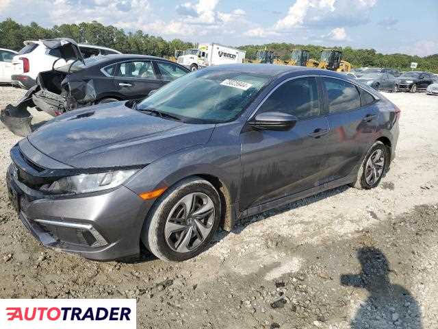 Honda Civic 2.0 benzyna 2019r. (ELLENWOOD)