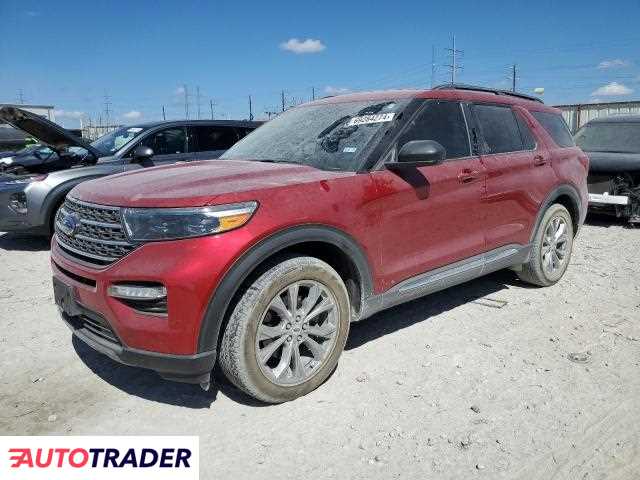 Ford Explorer 2.0 benzyna 2022r. (HASLET)