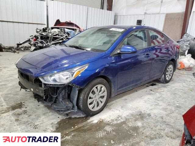 Hyundai Accent 1.0 benzyna 2021r. (CAHOKIA HEIGHTS)