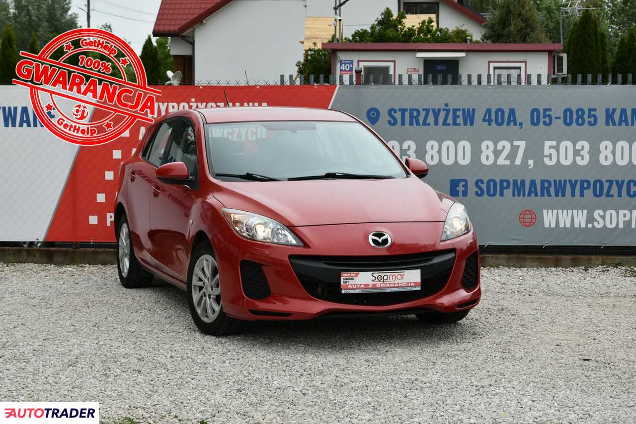 Mazda 3 2012 1.6 105 KM