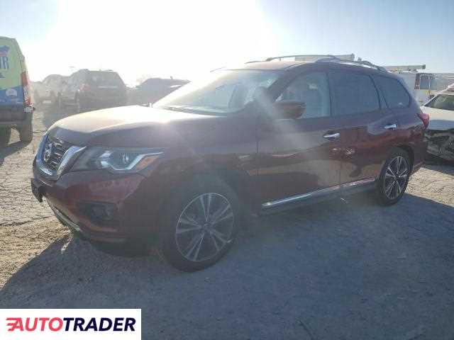 Nissan Pathfinder 3.0 benzyna 2020r. (INDIANAPOLIS)