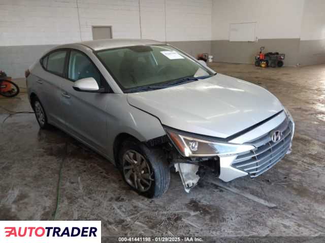 Hyundai Elantra 2.0 benzyna 2019r. (NEW CASTLE)