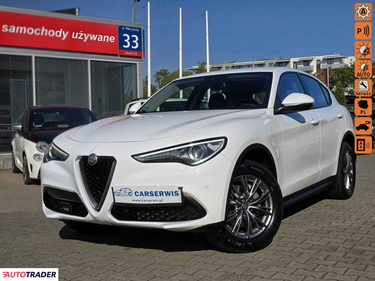 Alfa Romeo Stelvio 2018 2.0 200 KM Alfa Romeo Stelvio 2018 2.0 200 KM
