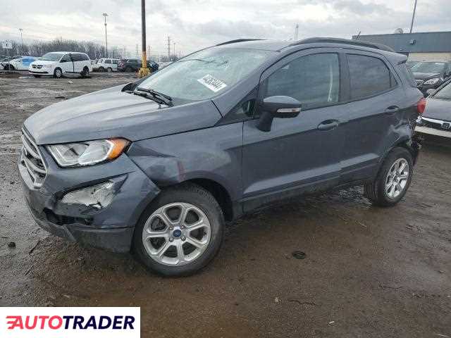 Ford EcoSport 1.0 benzyna 2020r. (WOODHAVEN)