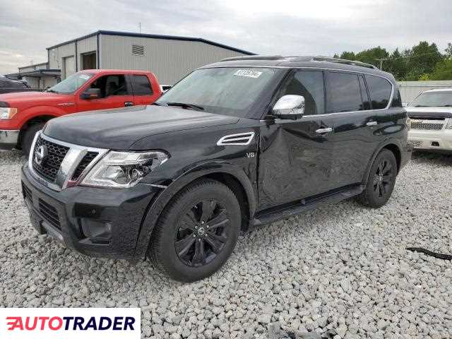 Nissan Armada 5.0 benzyna 2019r. (WAYLAND)