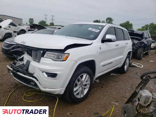 Jeep Grand Cherokee 3.0 benzyna 2018r. (ELGIN)