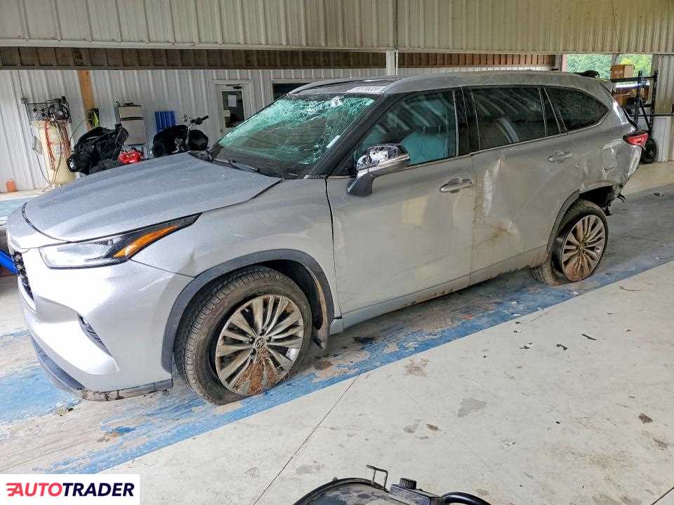 Toyota Highlander 2022 3