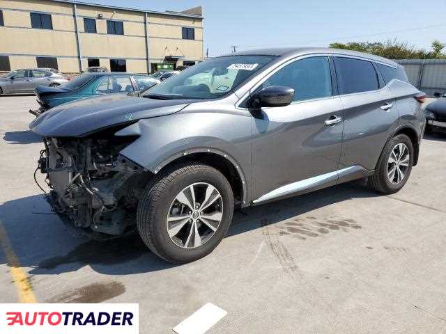 Nissan Murano 3.0 benzyna 2019r. (WILMER)