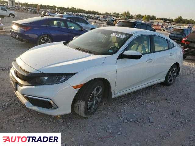 Honda Civic 2.0 benzyna 2021r. (OKLAHOMA CITY)